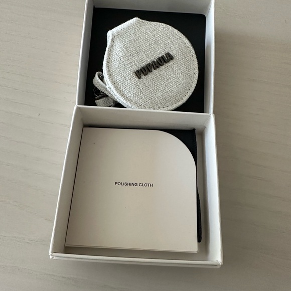 nwt pdpaola mirror keychain with polishing cloth - Picture 7 of 7